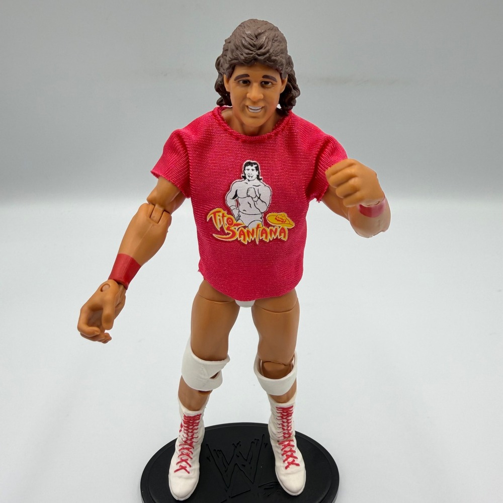 WWE Mattel Elite Tito Santana Action Figure Hall of Fame Series 2010 WWF